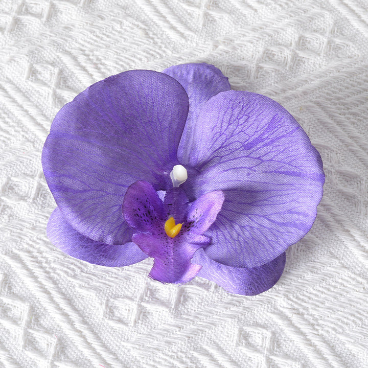 Artificial Orchid Hair Clip