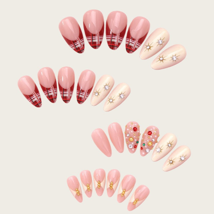 Artistic Stiletto Press-On Nail Set Kalsten