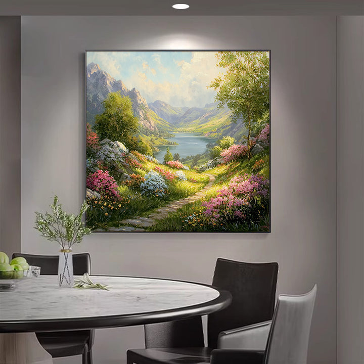 Scenic Landscape Canvas Artwork