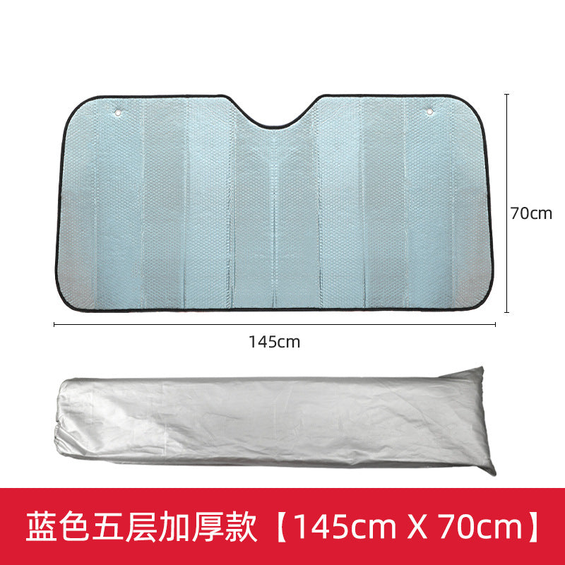 Unisex nan foldable car sunshade with reflective thermal insulation Kalsten