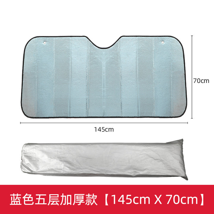 Unisex nan foldable car sunshade with reflective thermal insulation Kalsten
