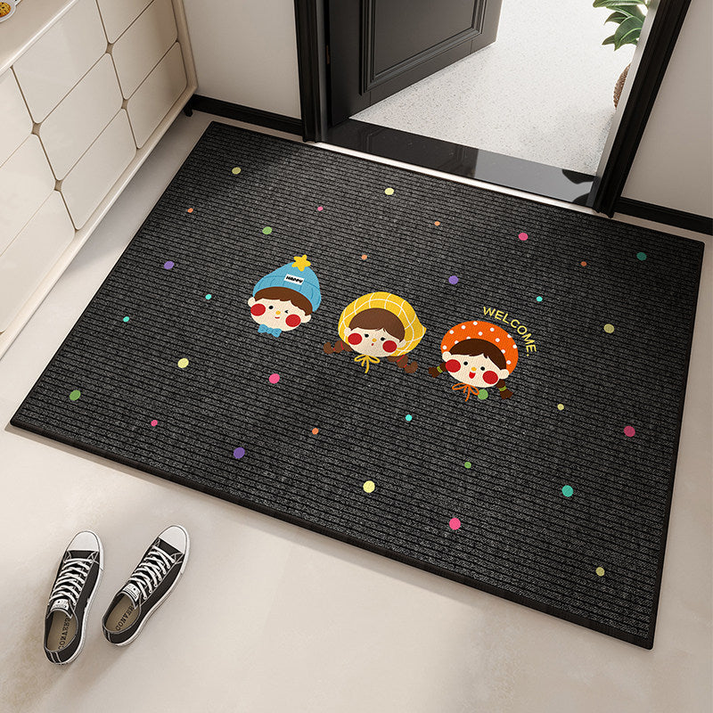 Playful Welcome Mat