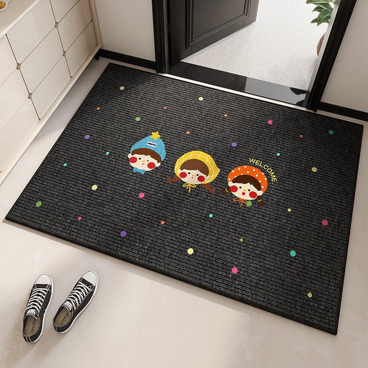 Playful Welcome Mat