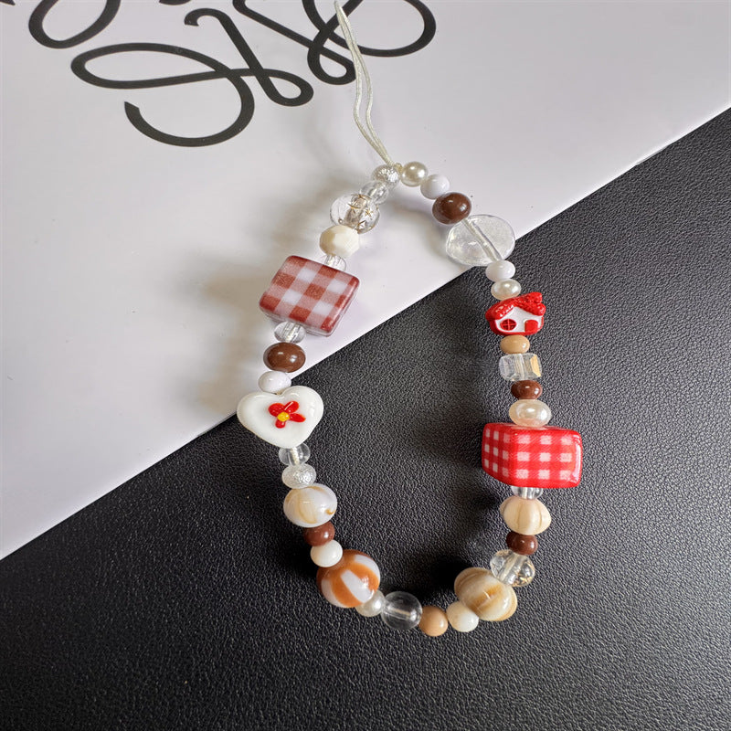 Beaded Decorative Charm Lanyard Kalsten