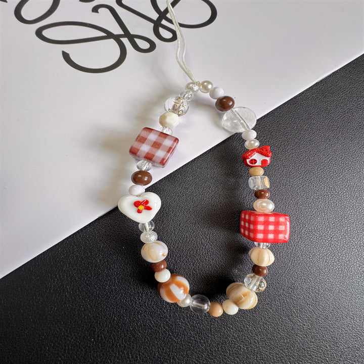 Beaded Decorative Charm Lanyard Kalsten
