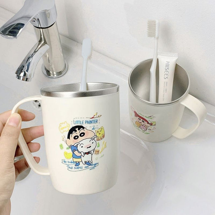 Ceramic mug with playful comic design Kalsten
