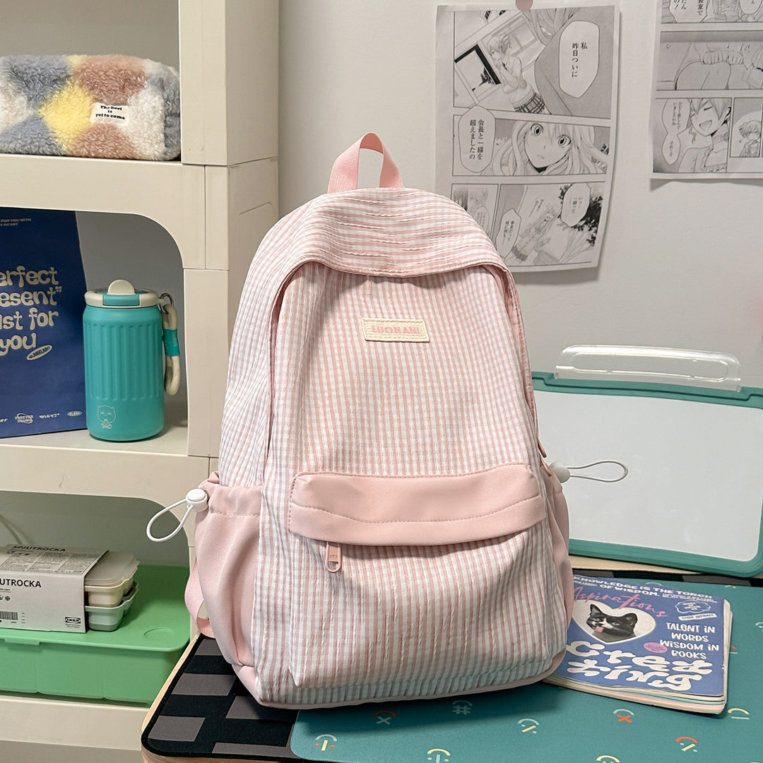 Stylish Striped Backpack Kalsten