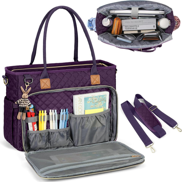Padded Multi-functional Handbag with Organizer Kalsten