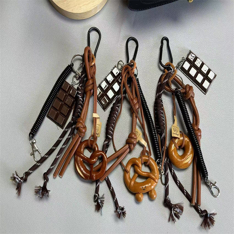 Whimsical Food-Themed Keychain Kalsten
