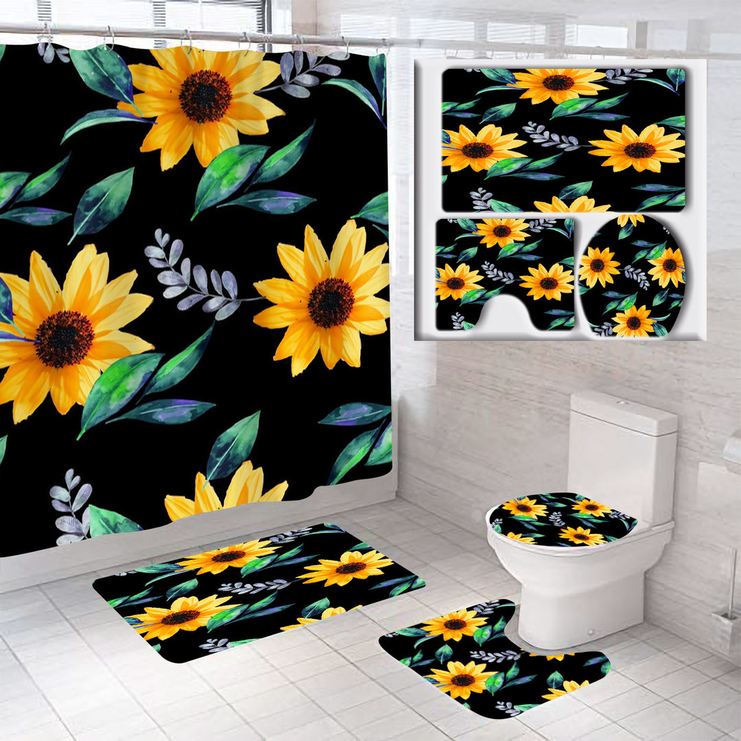 Floral Theme Bathroom Décor Set Kalsten