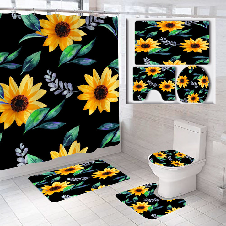 Floral Theme Bathroom Décor Set Kalsten