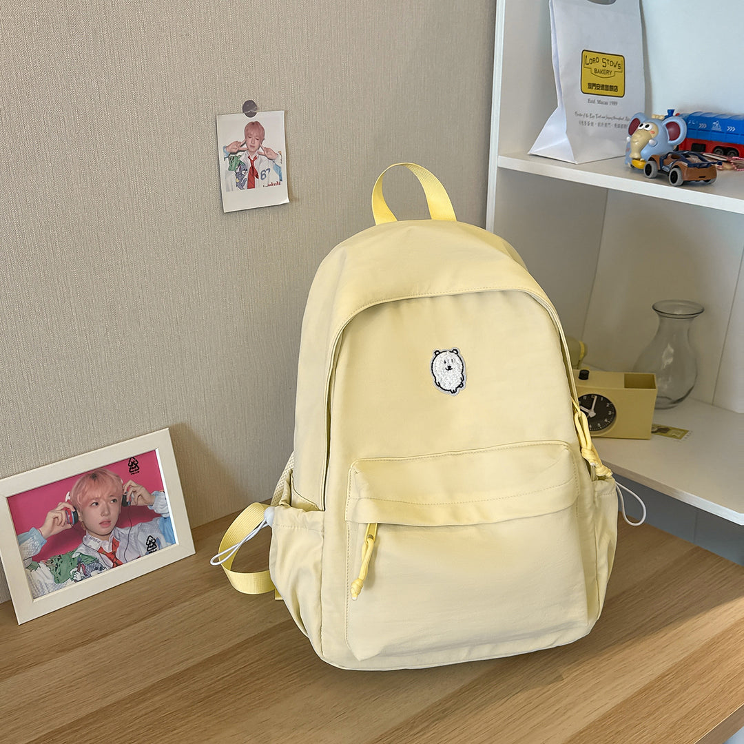 Casual Lightweight Backpack with Cute Character Charm Kalsten