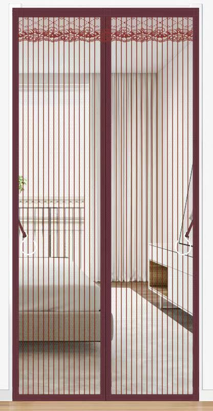 Magnetic Closure Mesh Curtain Kalsten
