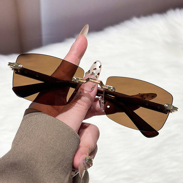 Ladies extravagant fashionable sunglasses with innovative frame Kalsten