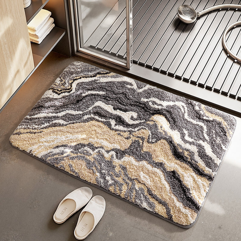 Plush Bath Mat Kalsten