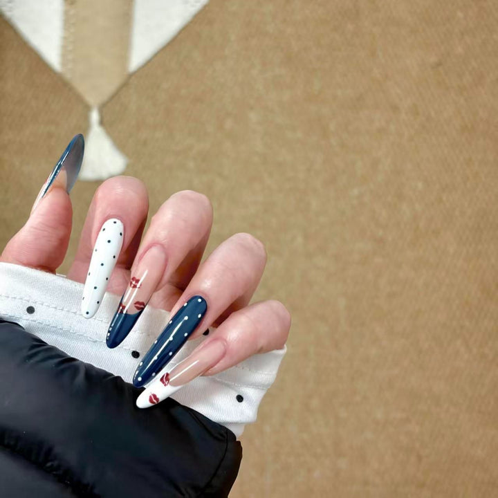 Decorative Long Stiletto Nail Enhancements
