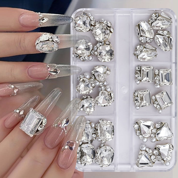 Decorative Nail Art Rhinestones Kit