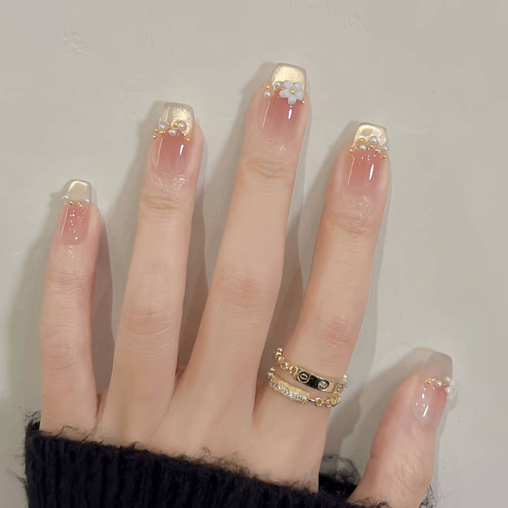 Decorative Press-On Nail Design Set Kalsten