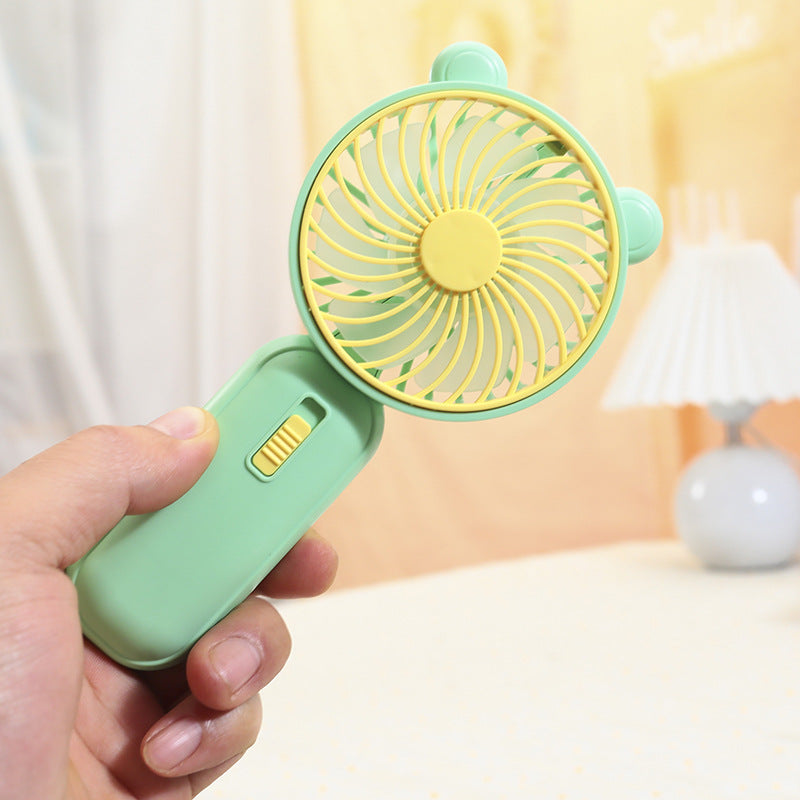 Women Portable Handheld Fan with Animal Design Kalsten