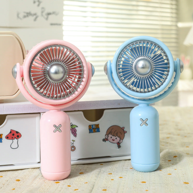 Women's portable hand fan with USB charging function and funny animal design Kalsten