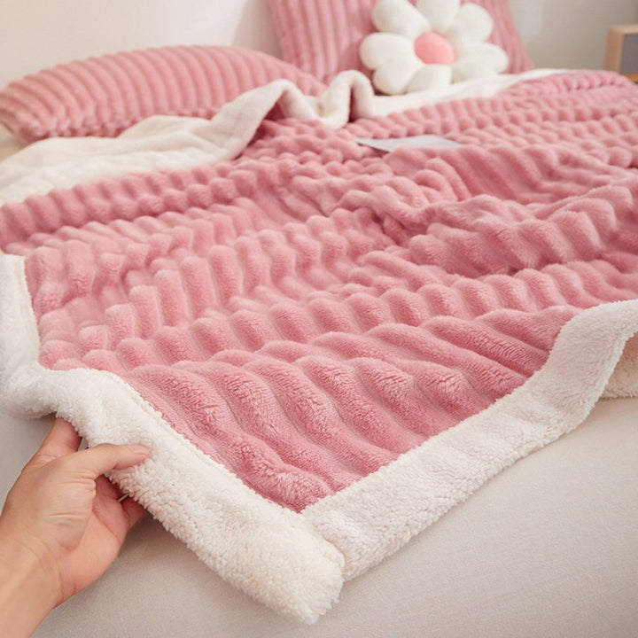 Plush Comfort Throw Blanket Kalsten