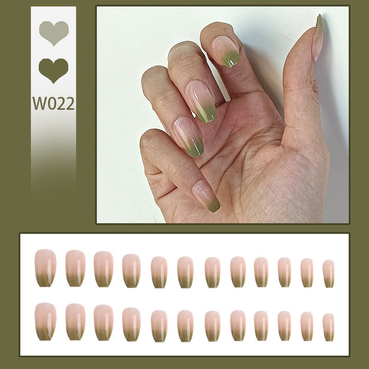 Artful Nail Tips with Ombre Effect Kalsten
