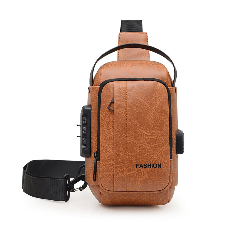 Fashionable Multi-Pocket Sling Bag