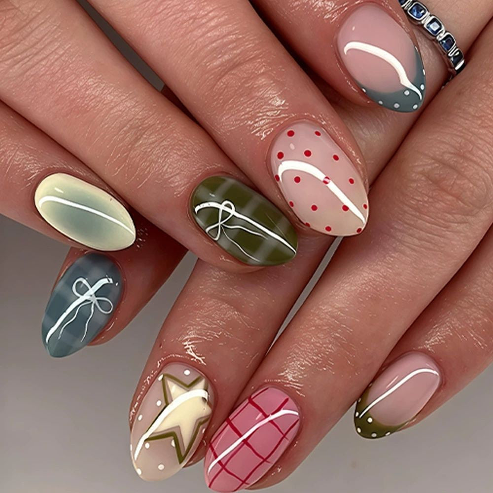 Festive Decorative Nail Art Kalsten