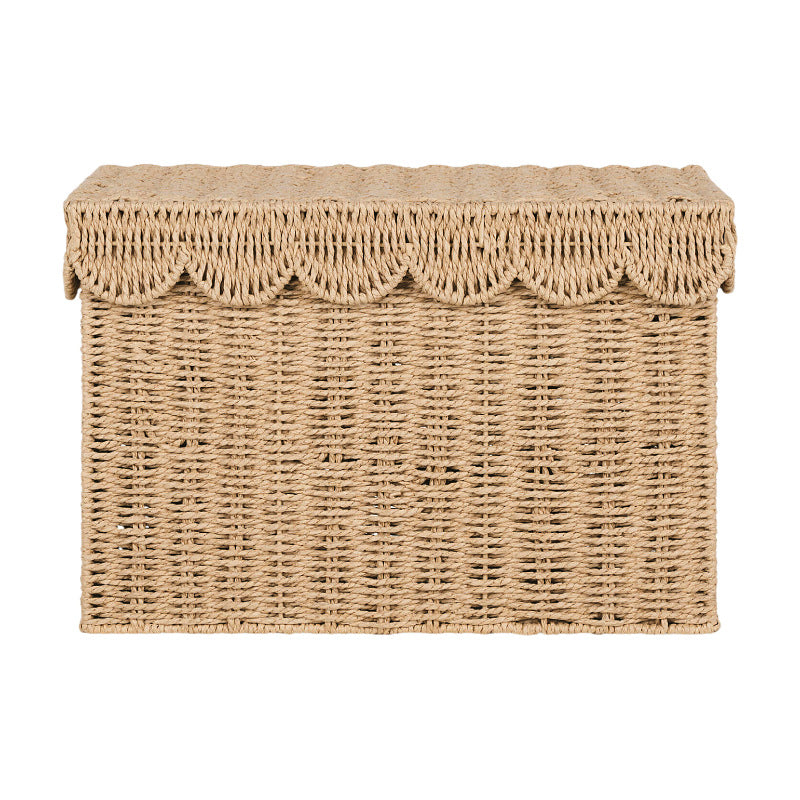Playful storage basket with lid Kalsten