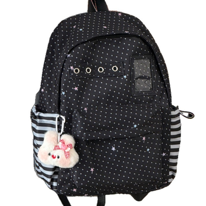 Starry Print Functional Backpack kalsten