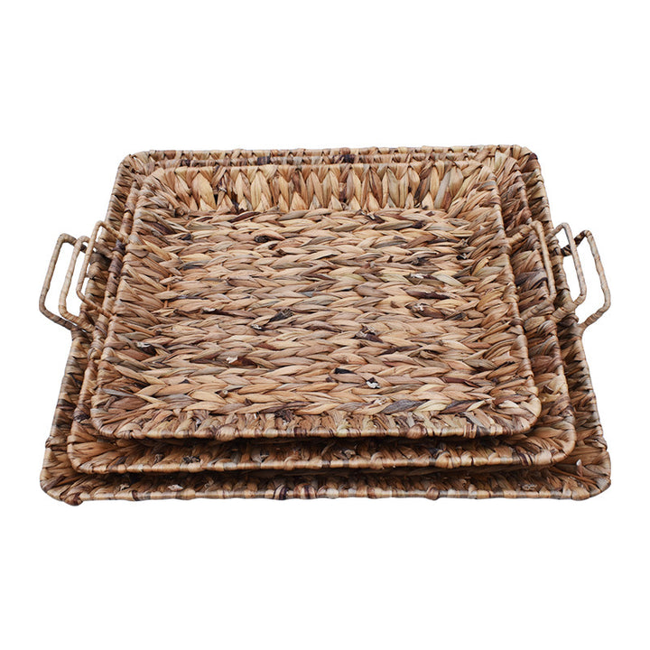 Woven Serving Tray Set Kalsten