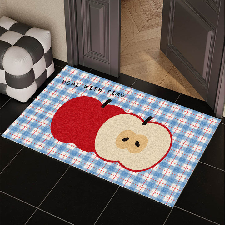 Cozy Fruit-Themed Doormat