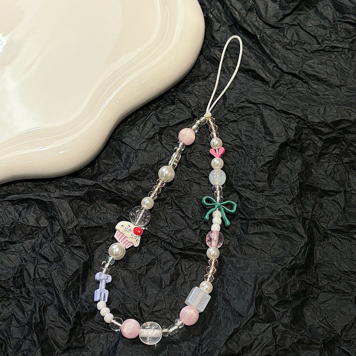Playful Beaded Smartphone Charm Holder Kalsten