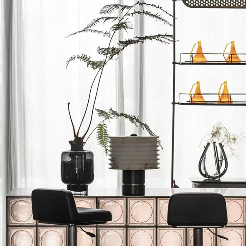 Modern Decorative Table Lamp with Textured Shade