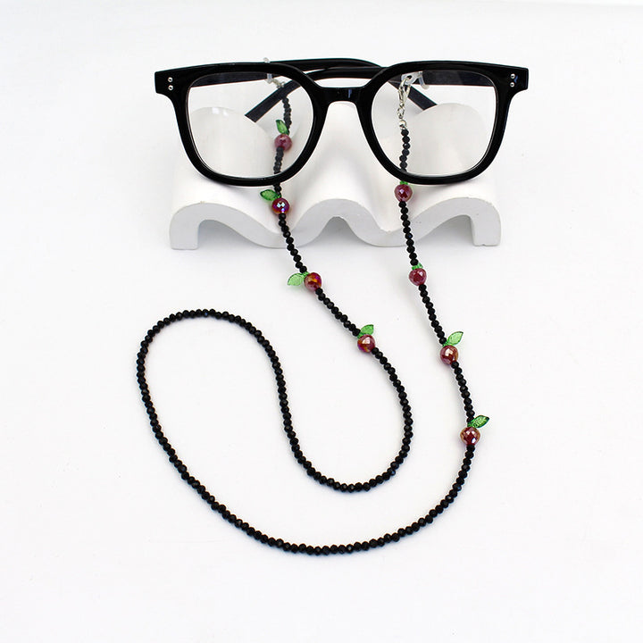 Charming Floral Beaded Eyewear Chain Kalsten