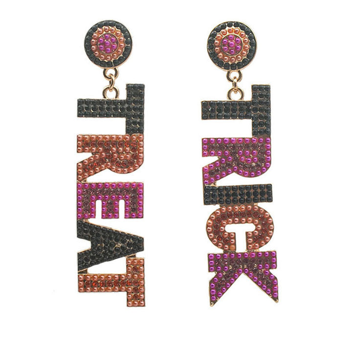 Artistic Skull-Inspired Drop Earrings Kalsten