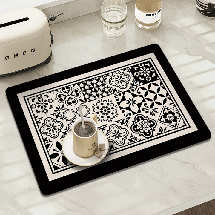 Elegant Textured Dining Table Mat