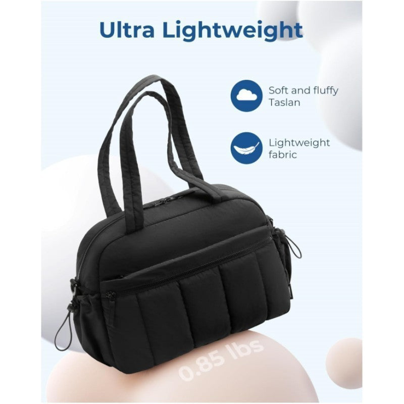 Multi-Functional Quilted Weekend Tote Kalsten
