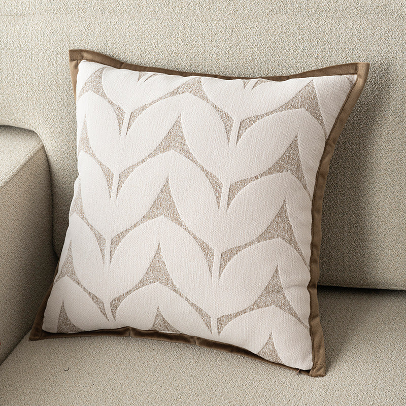 Layered Flower Accent Cushion