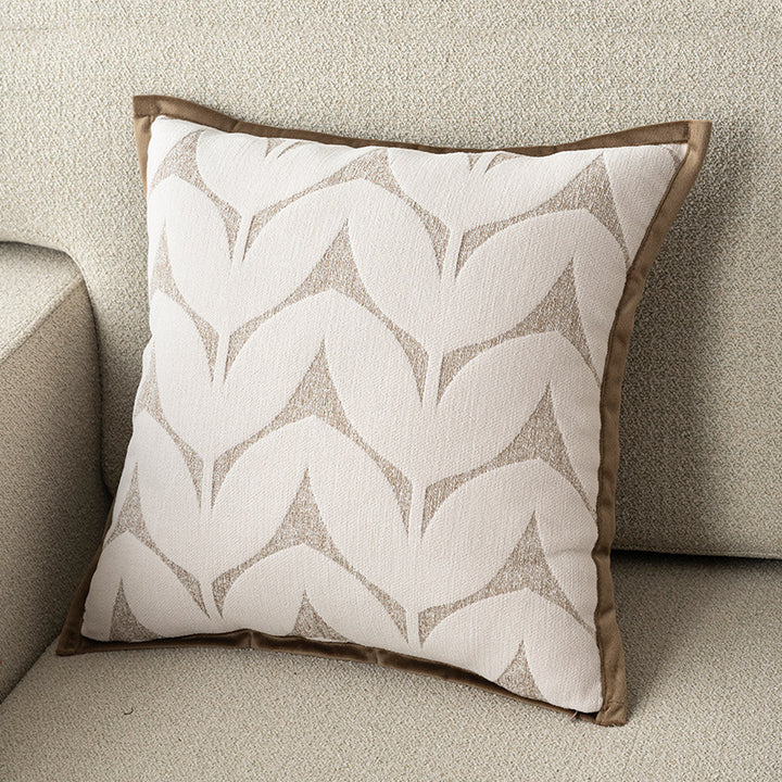 Floral Textured Decorative Pillow