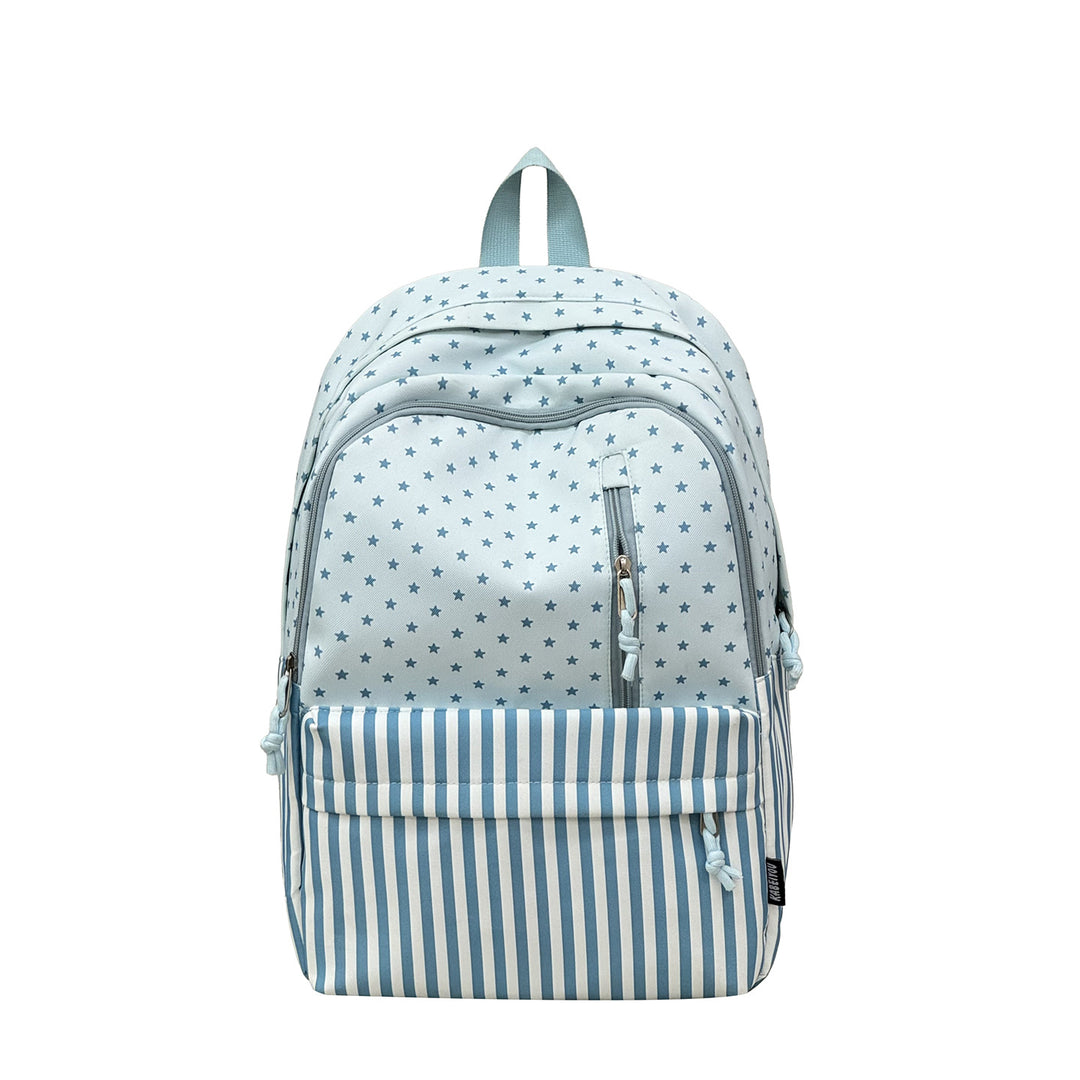 Stylish Star-Printed Large Capacity Backpack Kalsten