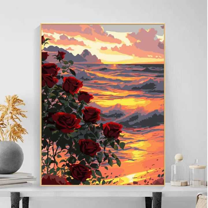 Scenic Ocean Sunset Wall Art Kalsten