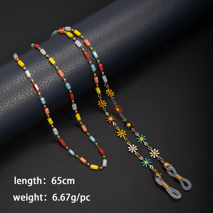 Decorative Beaded Eyewear Chain Kalsten