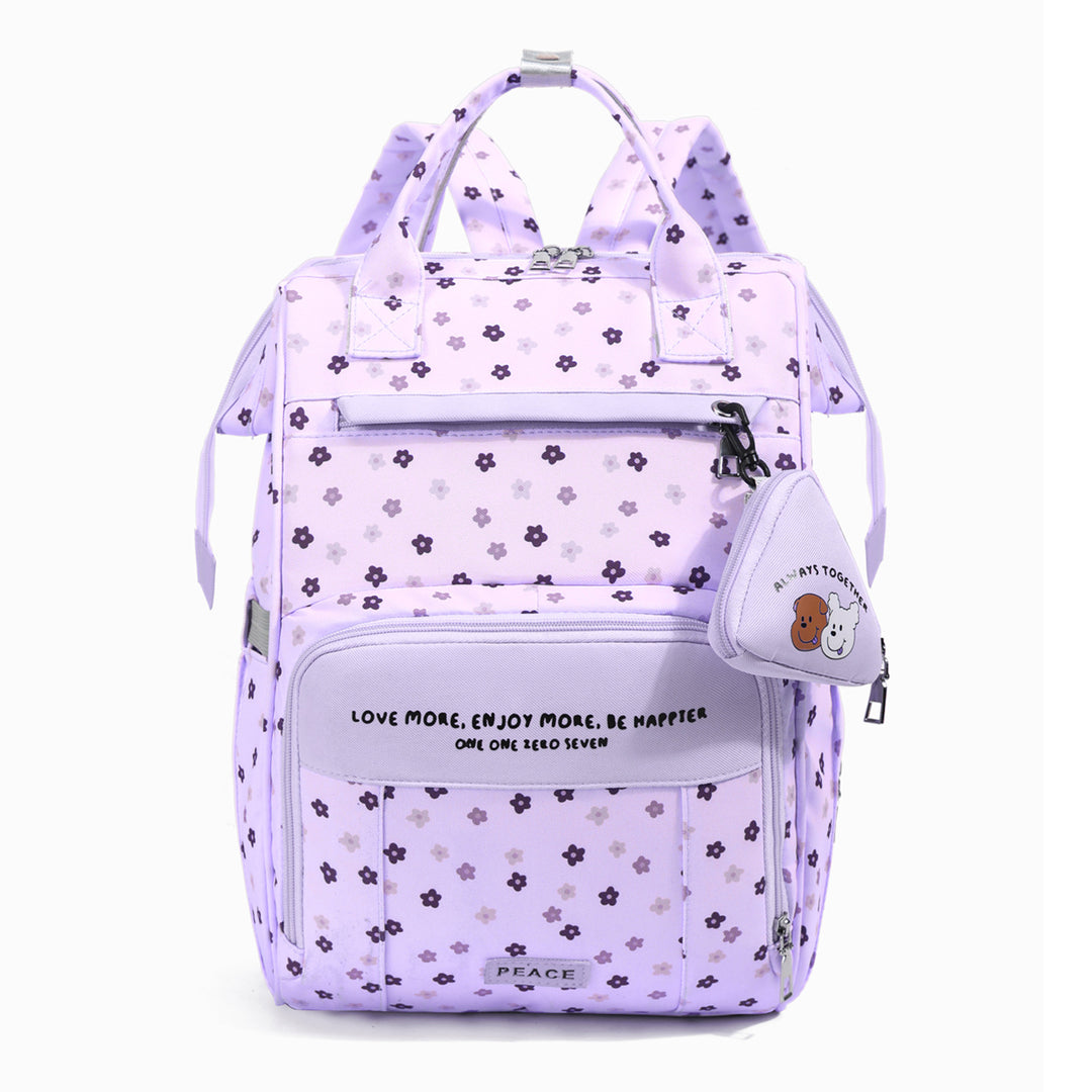Floral Print Travel Backpack Kalsten