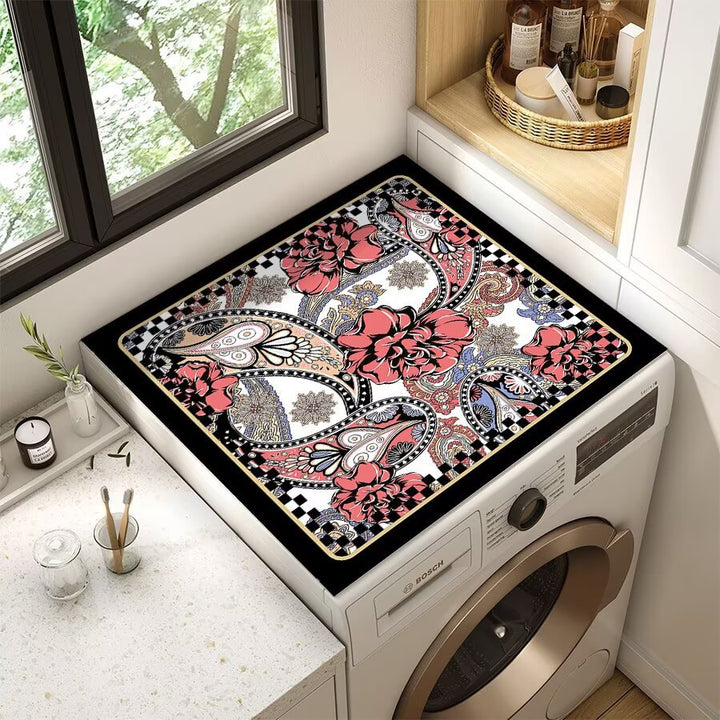 Floral Patterned Laundry Room Top Cover Kalsten