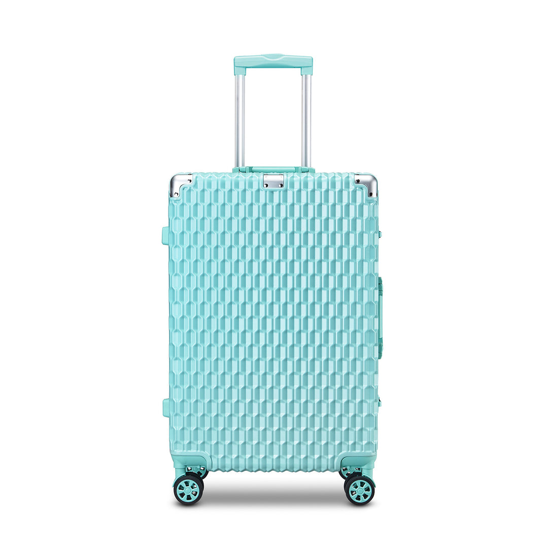 Unisex Honeycomb Textured Hard Shell Travel Suitcase Kalsten