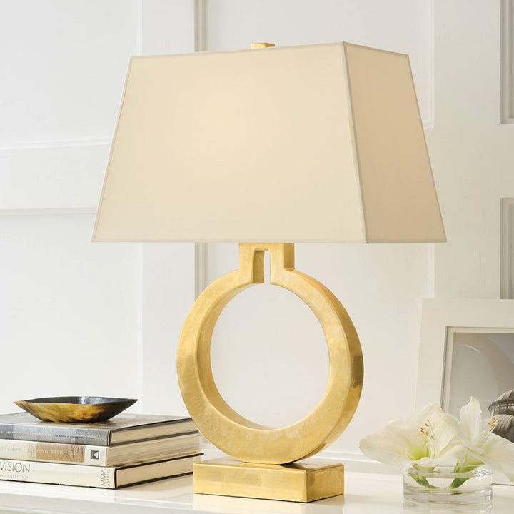 Modern Circle Design Table Lamp