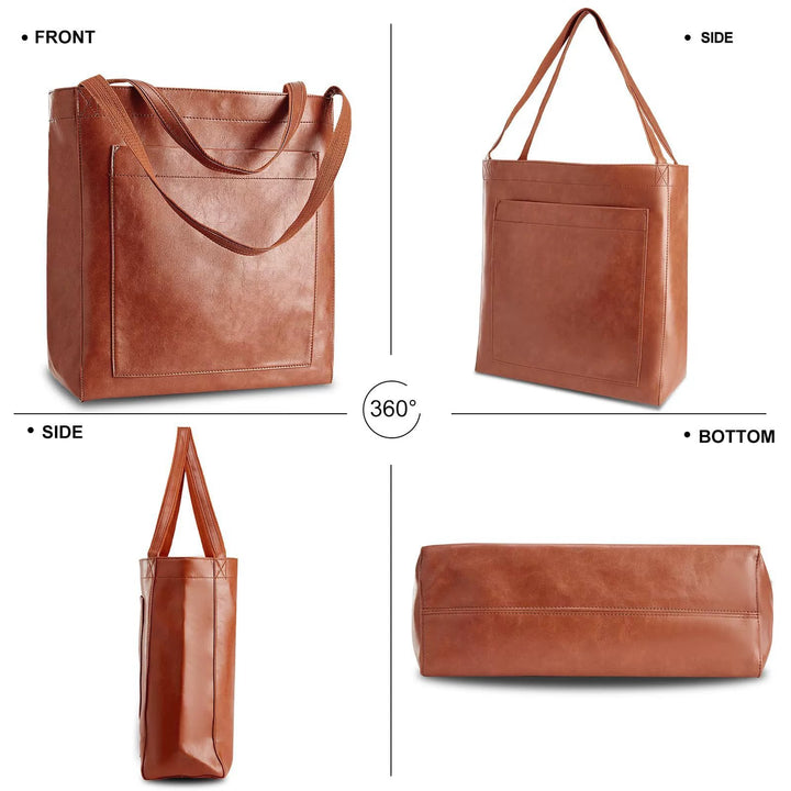 Elegant and Versatile Handbag Made of Artificial Leather Kalsten