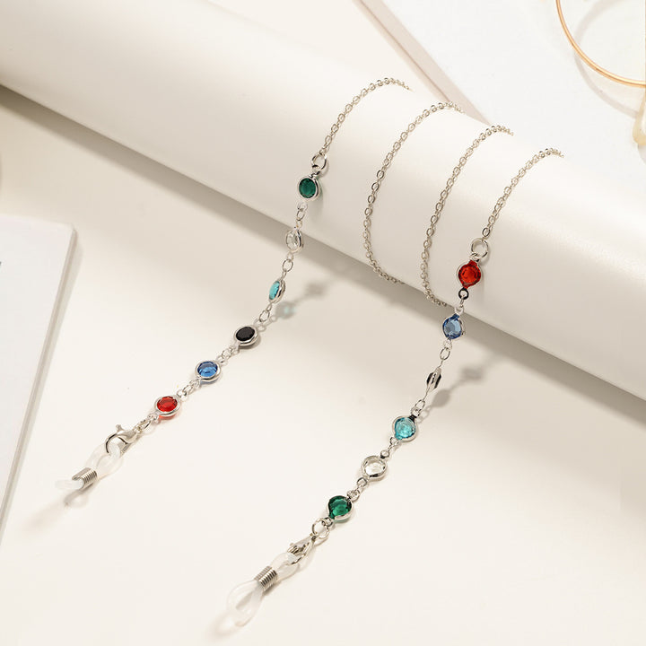 Decorative Crystal Eyewear Chain Kalsten