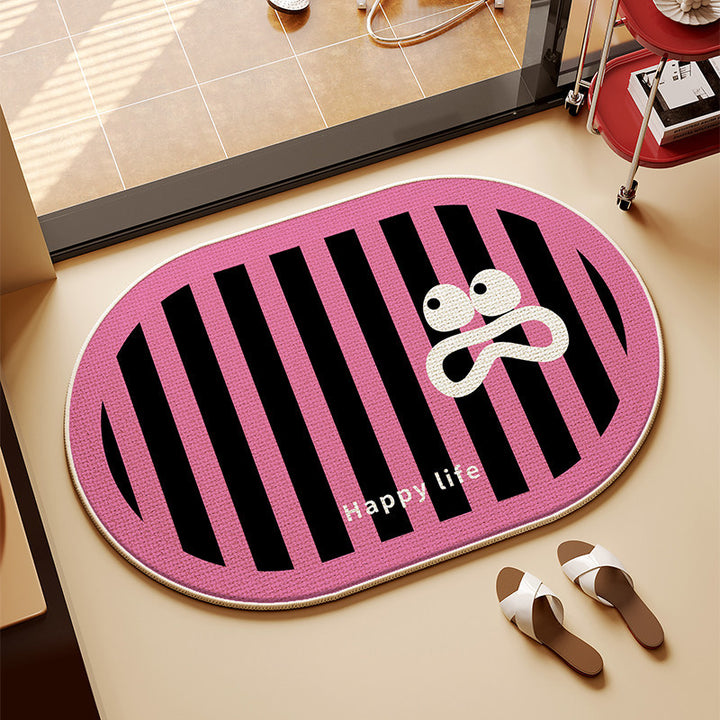 Decorative Cartoon-Themed Area Rug for Home Decor